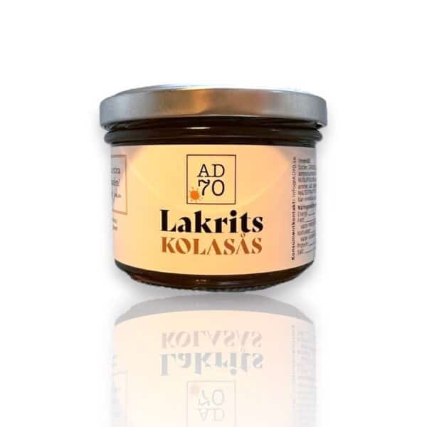 Kolasås, lakrits